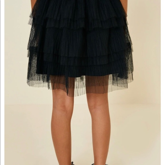 Tulle Lace Mini Skirt NWT size M!! - Picture 4 of 8